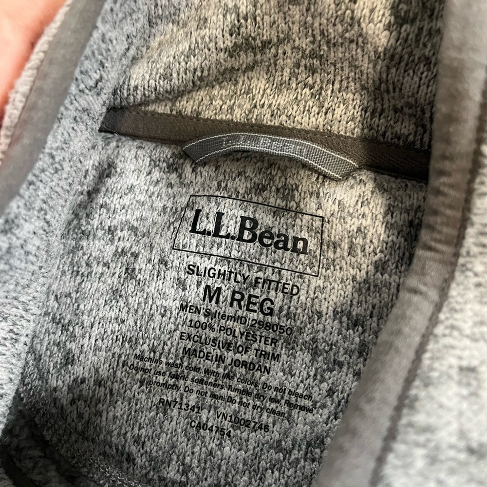 L.L. Bean Dickinson College Fleece Pullover - Picture 5 of 6